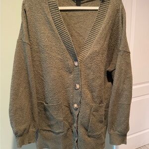 Moving Sale! Sanctuary Olive Button-Up Cardigan